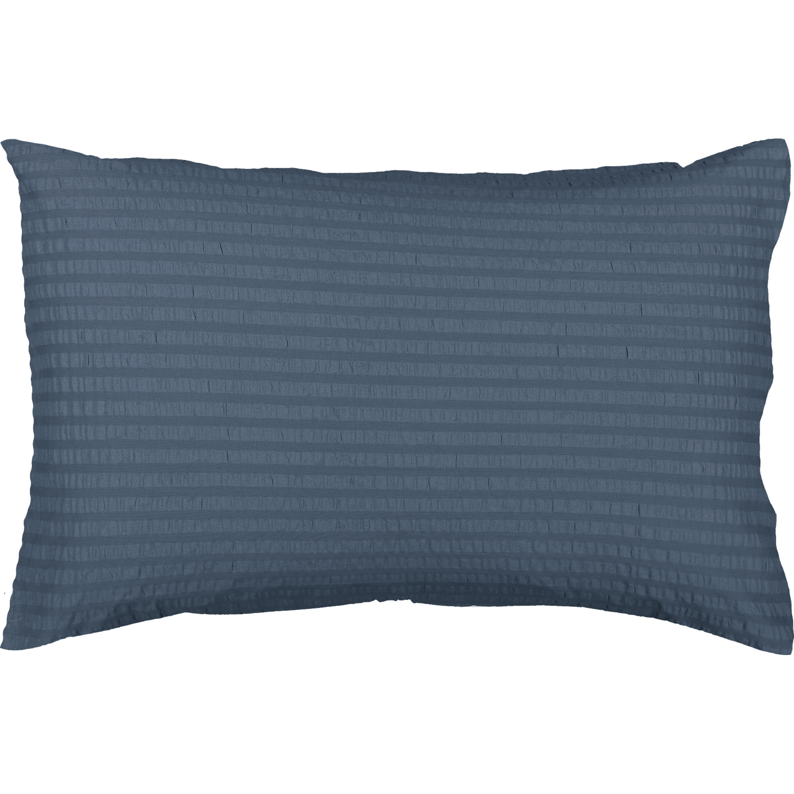 Bettwäsche Seersucker Renforcé 65x65 Kissenbezug, blau