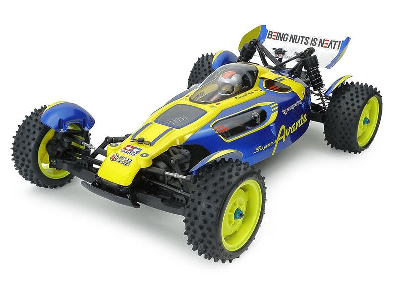 Tamiya Buggy TD4 Super Avante 4WD Bausatz, 1:10 TD4 Chassis basierter 4x4 Buggy Bausatz