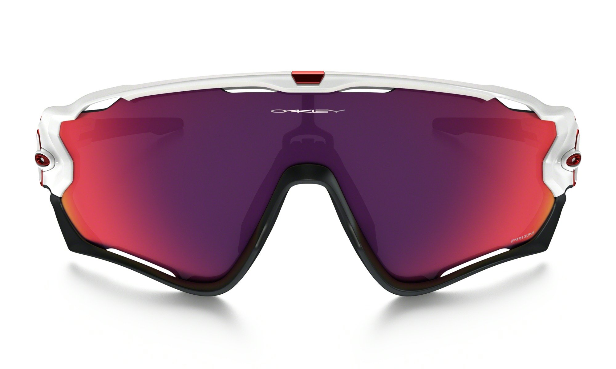 Oakley Jawbreaker Prizm Road hvid/rød/sort