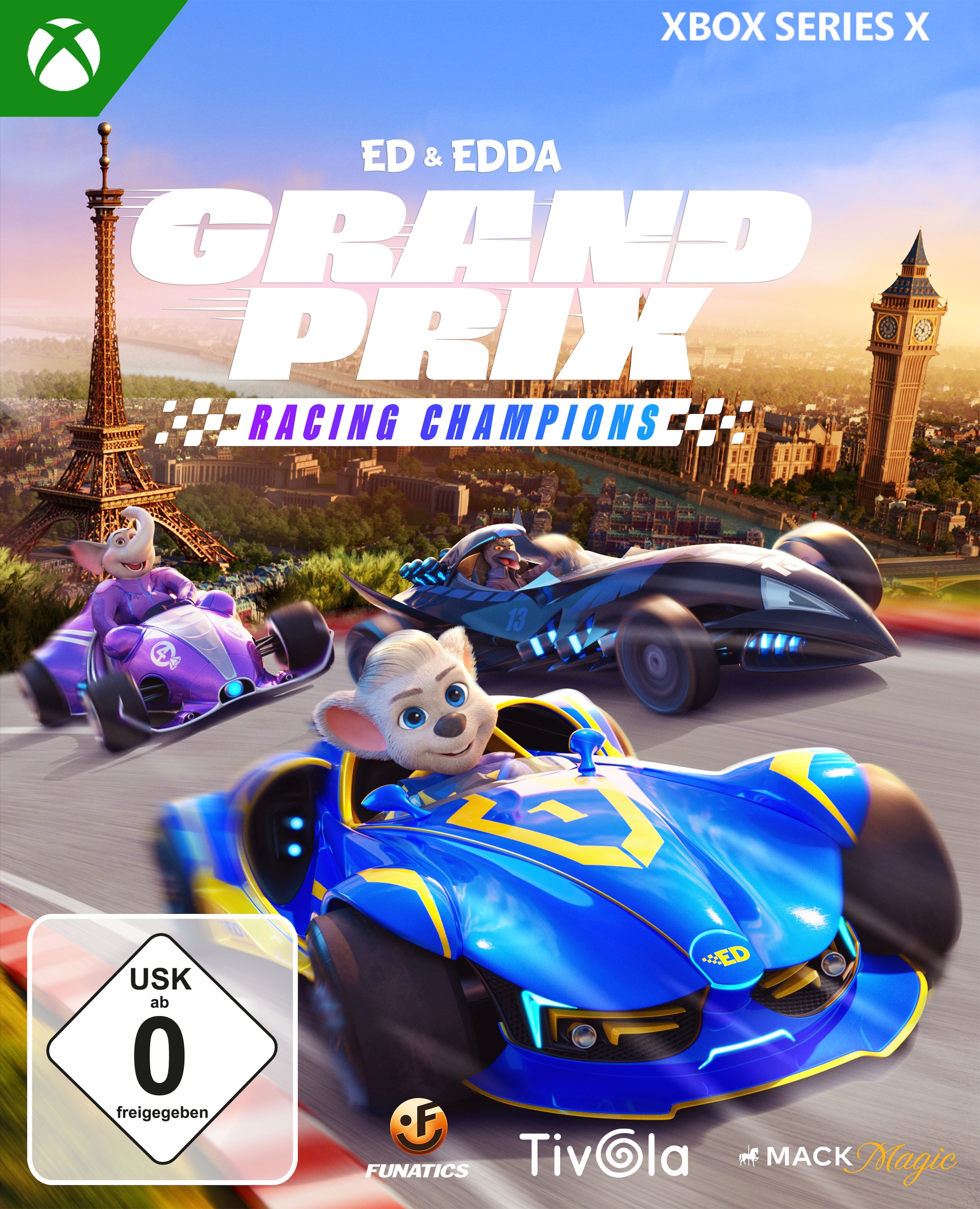 THQ Nordic Spielesoftware »Ed & Edda: Grand Prix - Racing Champions« Xbox Series X