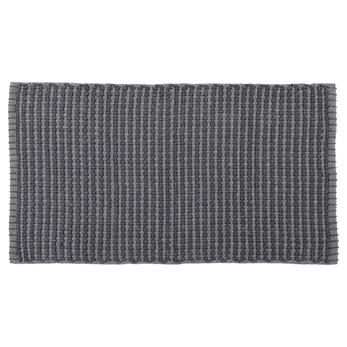 Tapis de salon coton (50 x 90 cm) Mimetisme Gris clair