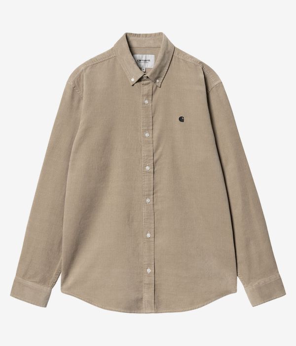 Carhartt WIP Madison Corduroy Hemd (wall black)