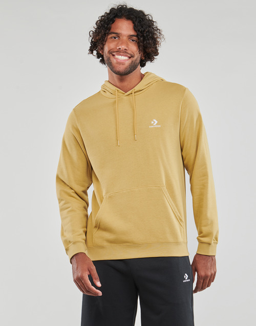 Converse - GO-TO EMBROIDERED STAR CHEVRON PULLOVER HOODIE - Jaune