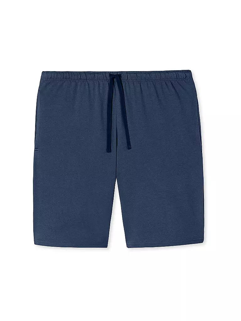 SCHIESSER Pyjama Shorts MIX + RELAX blau