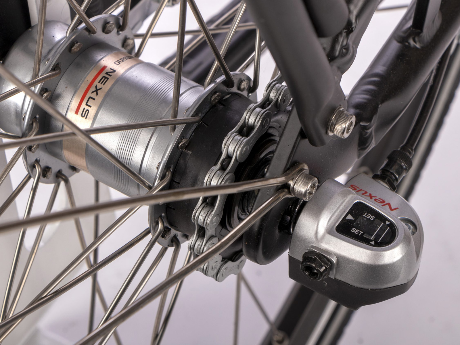 Degreaser 45 cm 10.4 Ah 7sp  dames ebike - Silver