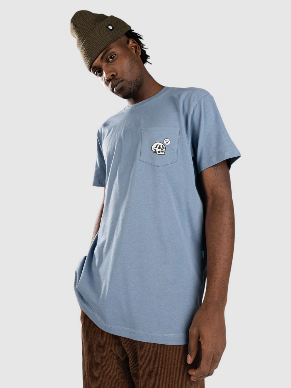 Vissla Resin Heads Premium Organic T-Shirt chambray