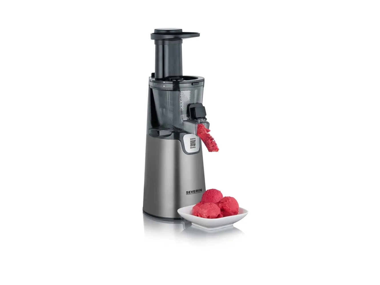 SEVERIN EZ 7405 - Sorbetblender - 2 liter - 180 W - børstet rustfrit stål
