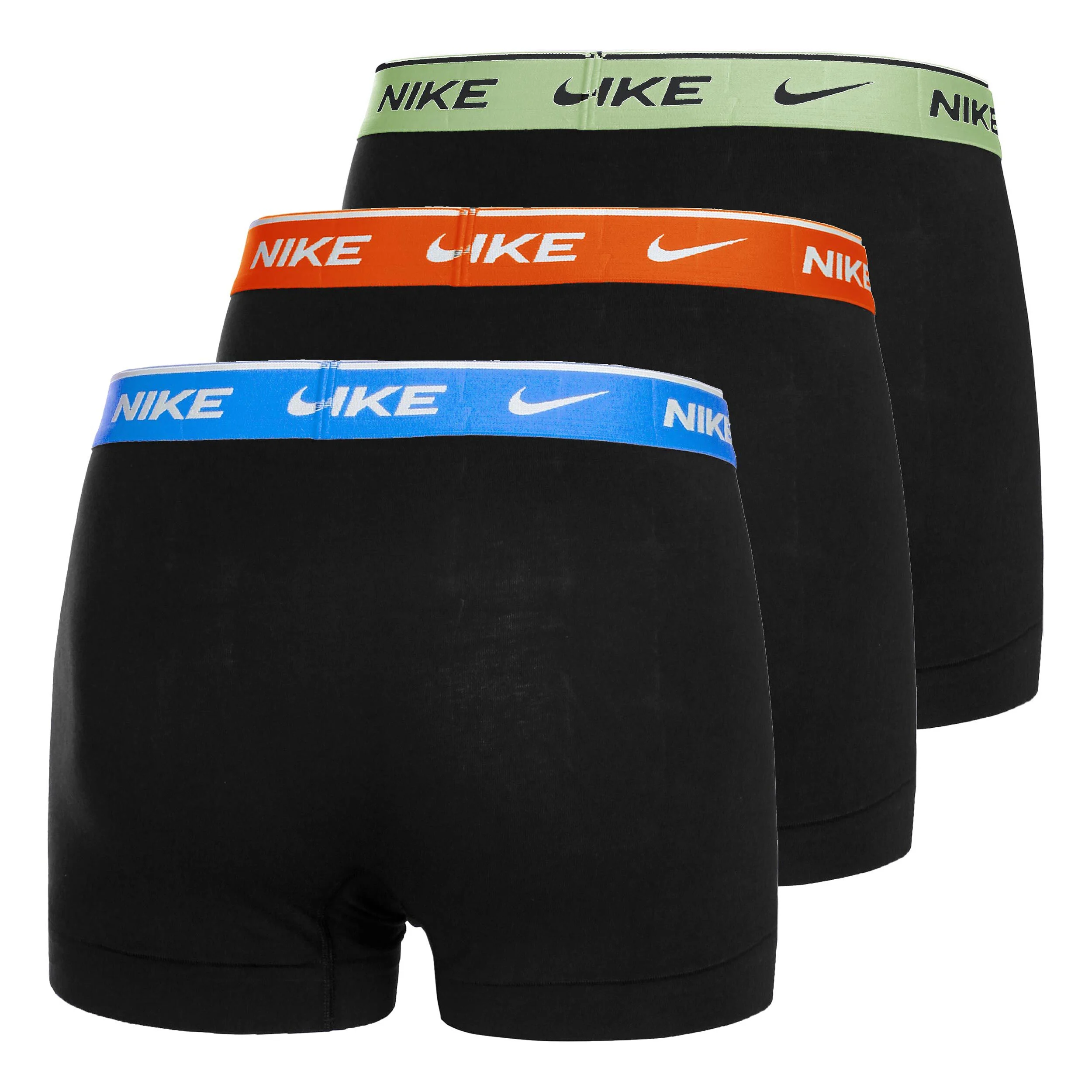 Nike Everyday Cotton Stretch Trunk Caleçon Pack De 3 Hommes - Multicouleur