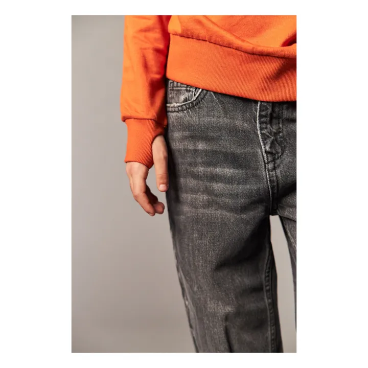 I Dig Denim Jean Coton Bio Benny | Gris anthracite