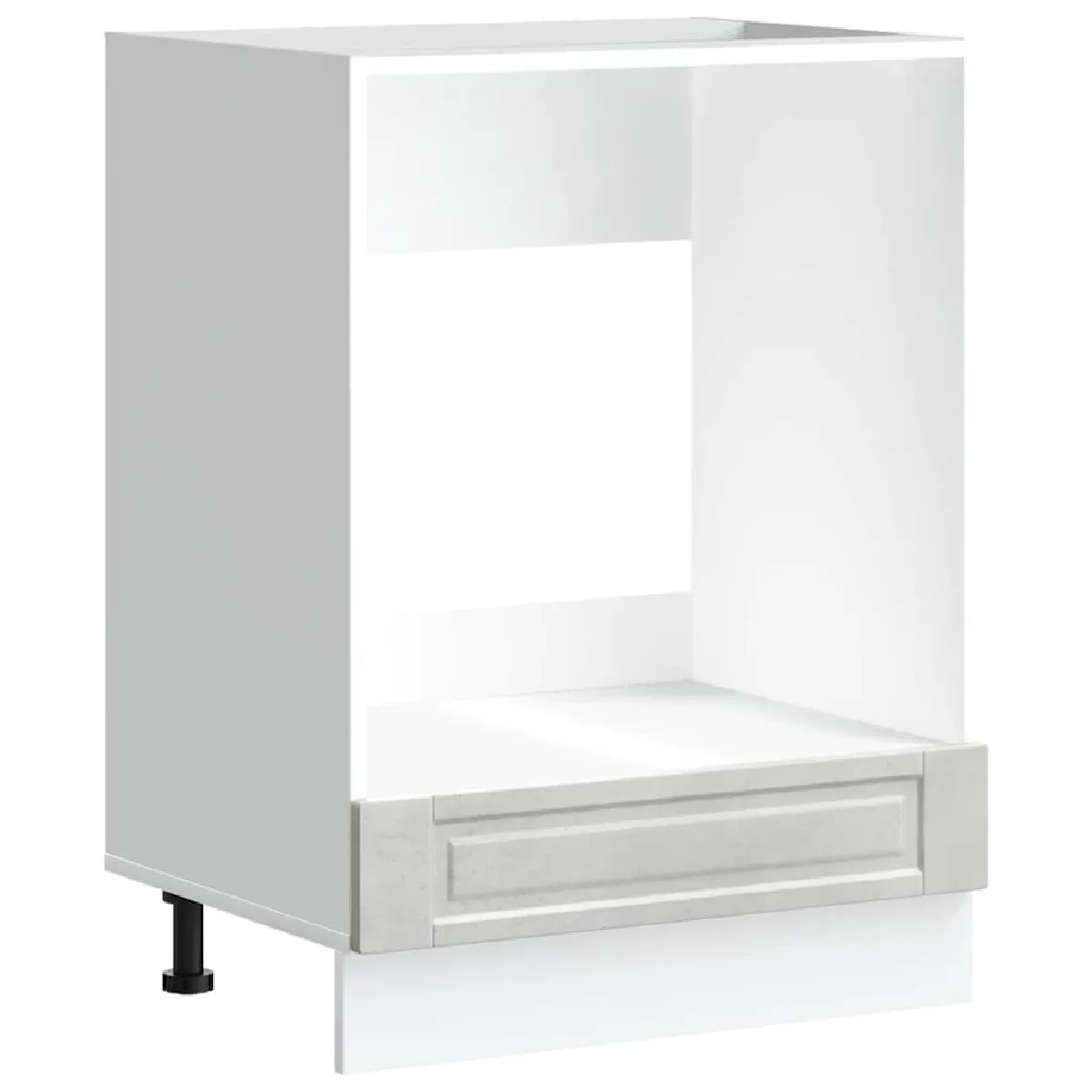 vidaXL Armoire à Four Porto Gris Béton