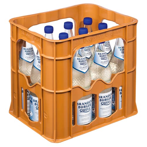 Brandenburger Quell Mineralwasser classic 12x0,7l Glas (MEHRWEG)