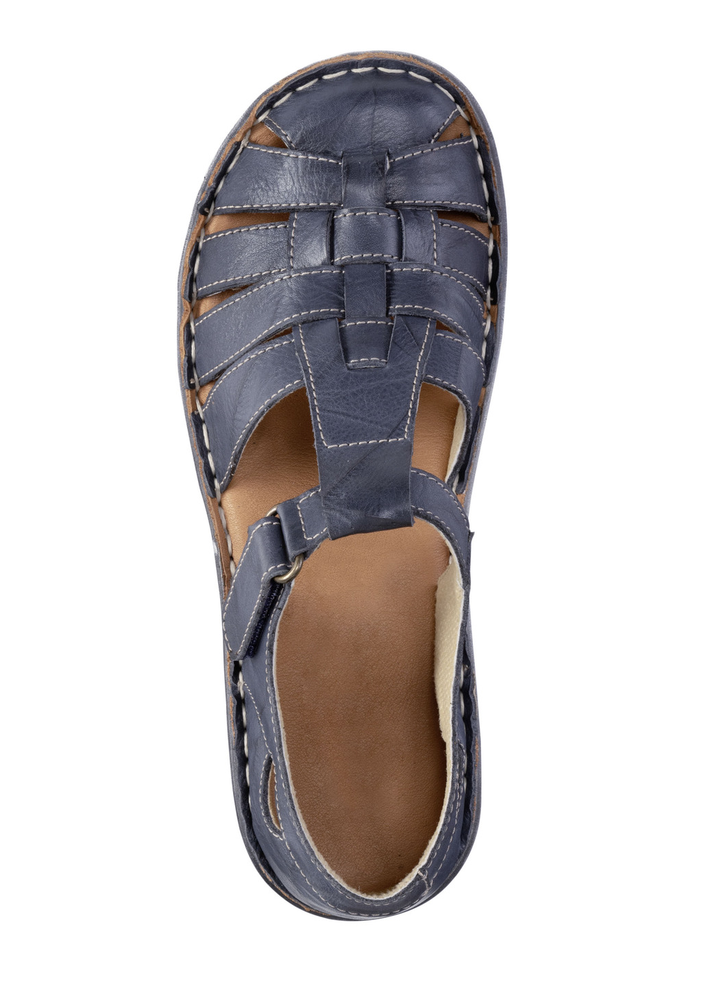 ELENA EDEN Slipper aus Nappaleder mit dezenter Knitter-Struktur