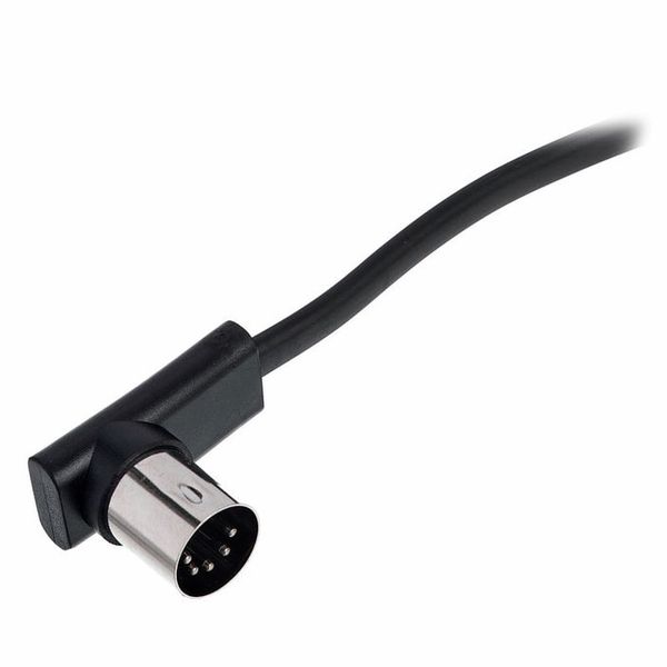 Rockboard Flat MIDI Cable 60cm Black