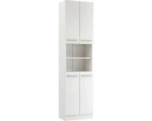 Pelipal Trier hoge kast, breedte 195,5 x 50 x 33 cm, wit, gedemonteerd