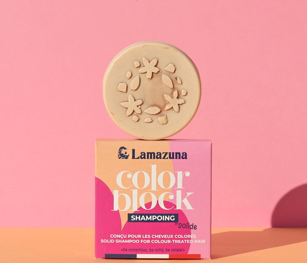 Lamazuna  color block Festes Shampoo, 70 ml