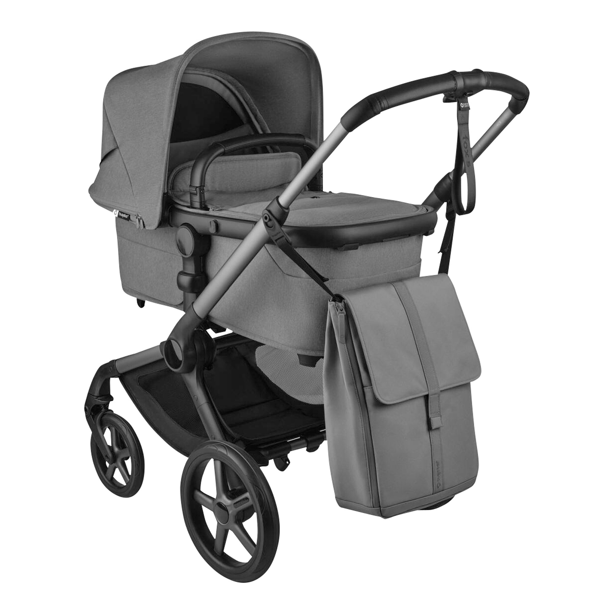 Bugaboo Wickelrucksack moon grey