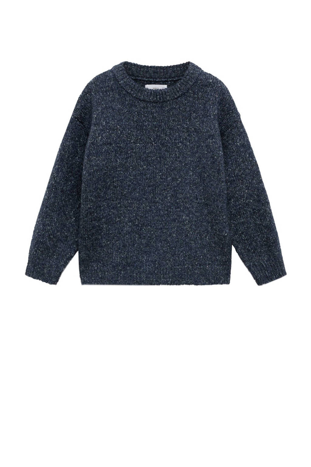 Mango Kids pullover marine gebreid
