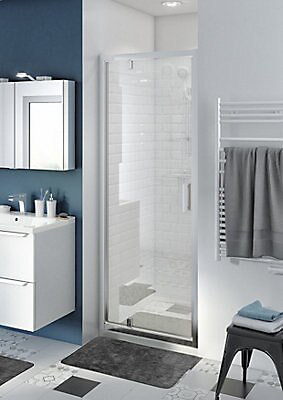Porte de douche pivotante GoodHome Beloya transparente 70 cm
