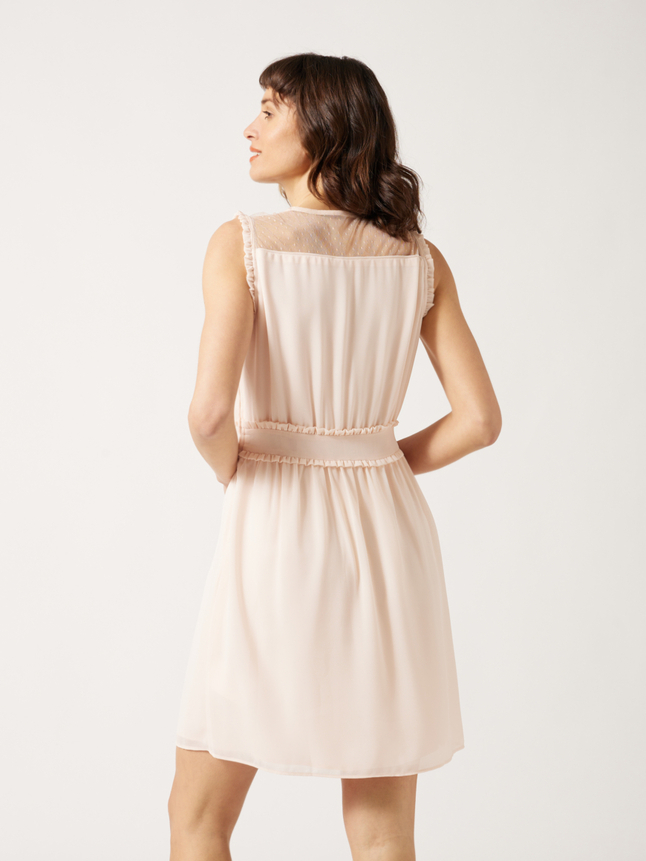 Robe courte unie