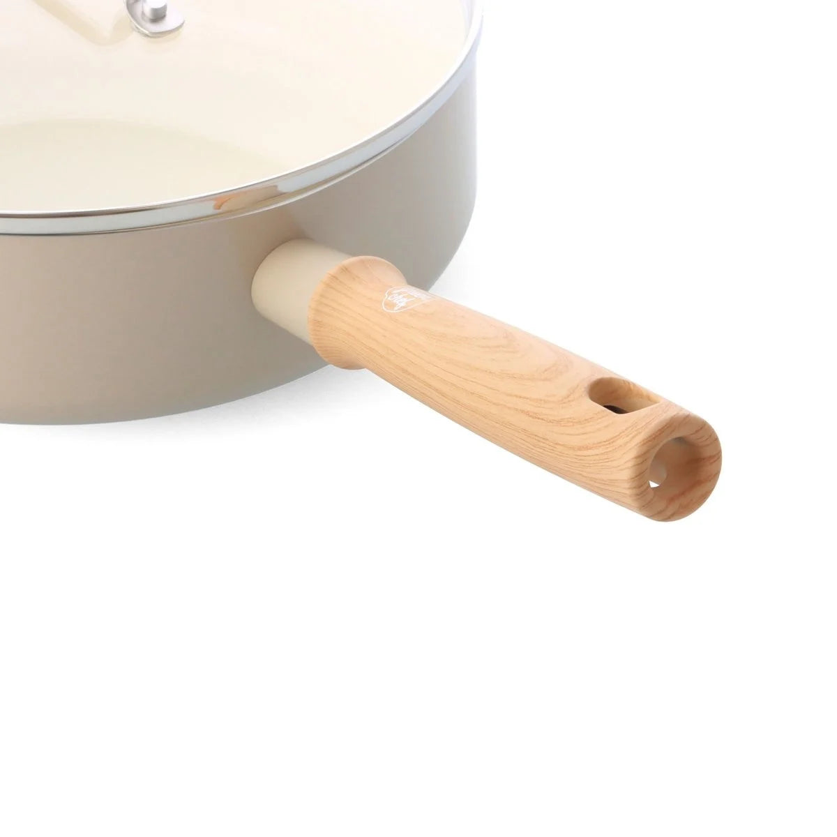 GreenChef Nordics Crème Hapjespan met deksel 24 cm