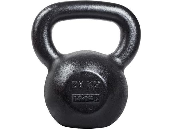 Kettlebell HMS KZG28 żeliwny 28 kg