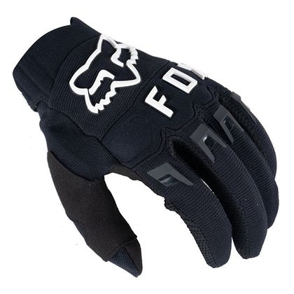 Gants cross Fox DIRTPAW - BLACK WHITE 2023 - Noir / Blanc