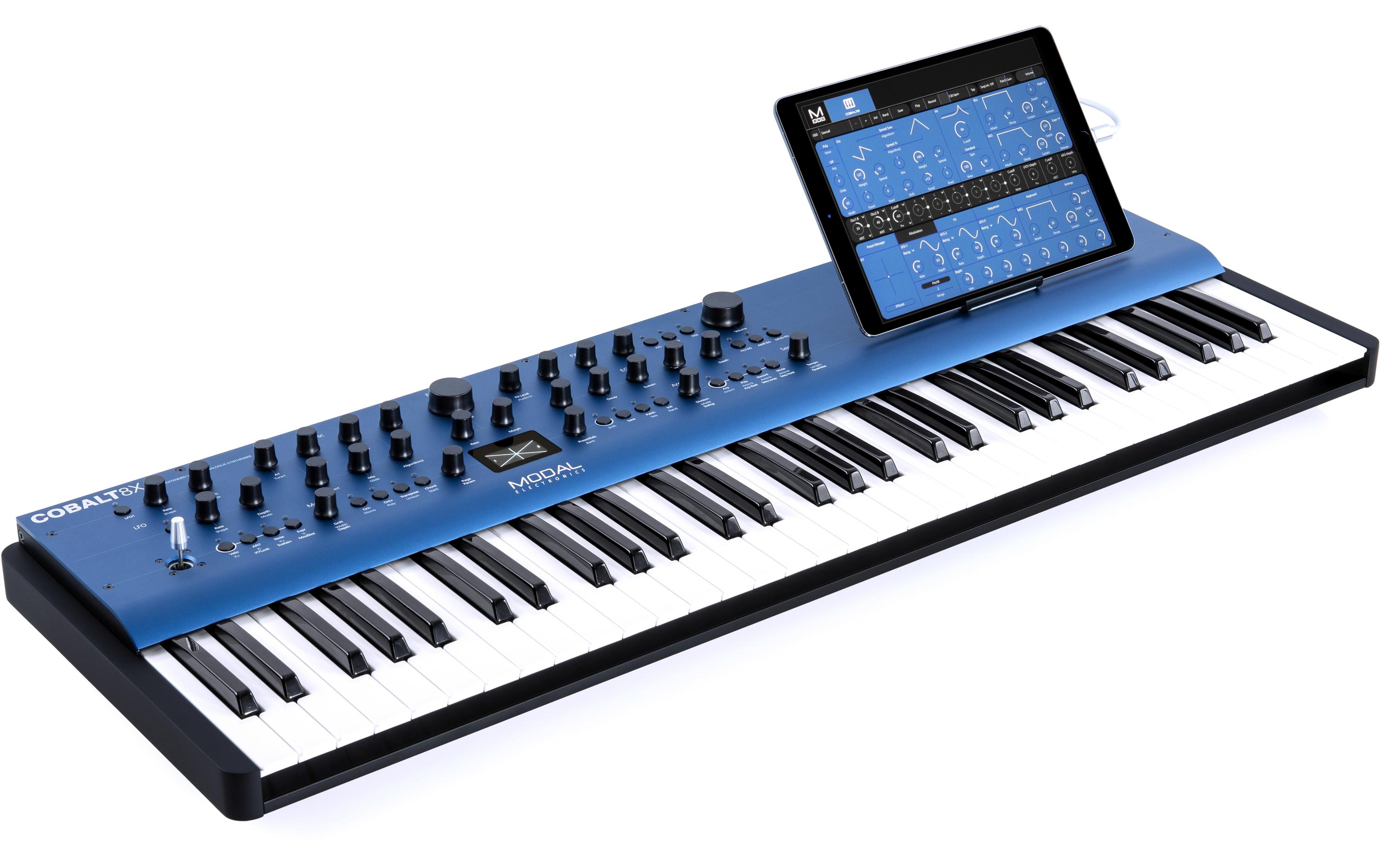 Synthesizer Cobalt8X<br>8-stimmiger erweiterter virtuell-analoger Synthesizer 61-Tasten-Tastatur