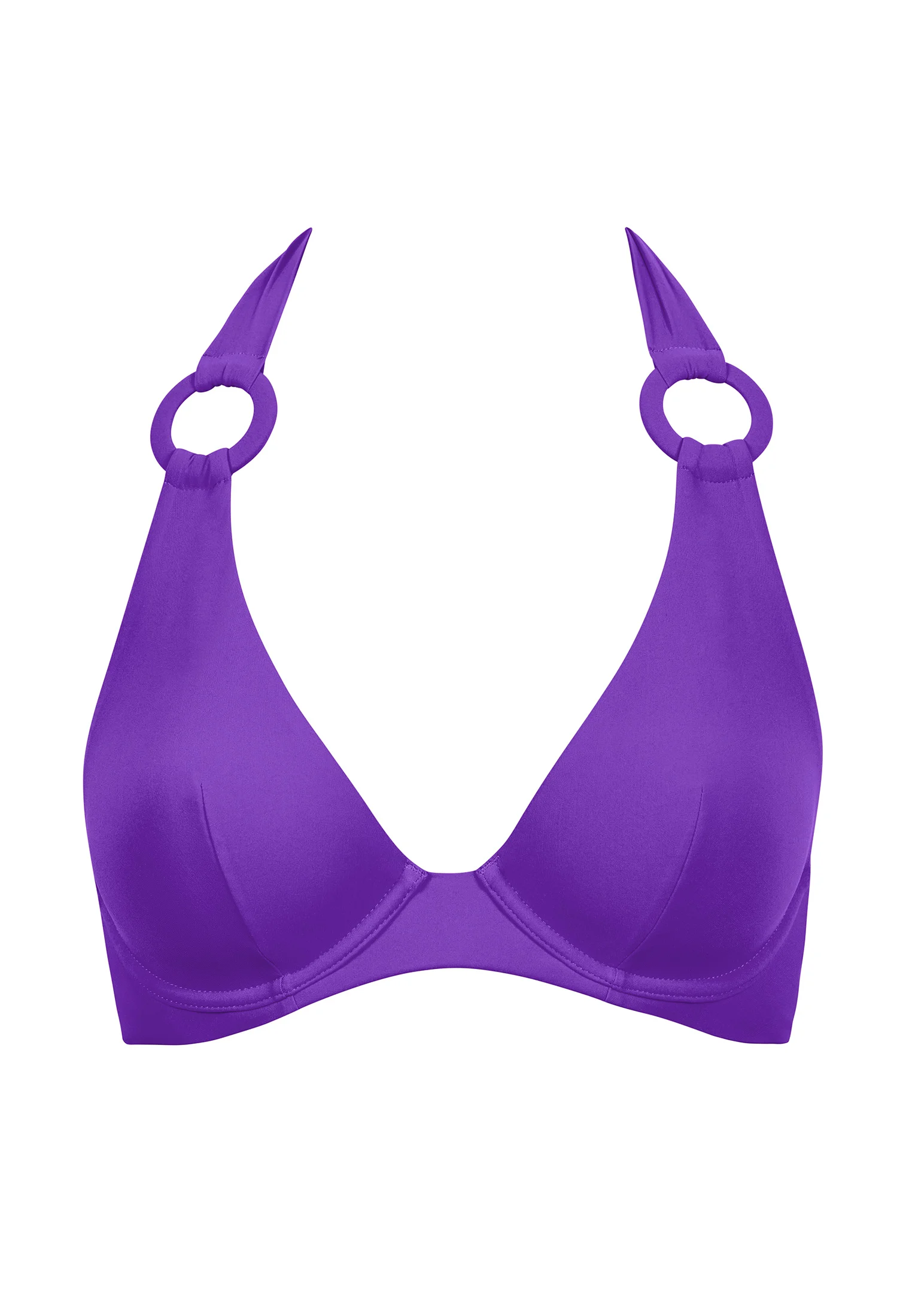 CALL OF THE SEA - Haut de maillot de bain triangle avec armatures | Violet