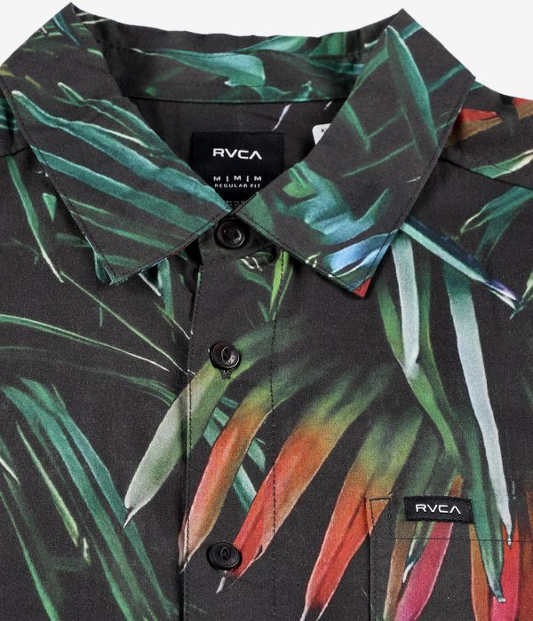 RVCA Hawaii Palms Hemd (black) online kaufen | skatedeluxe
