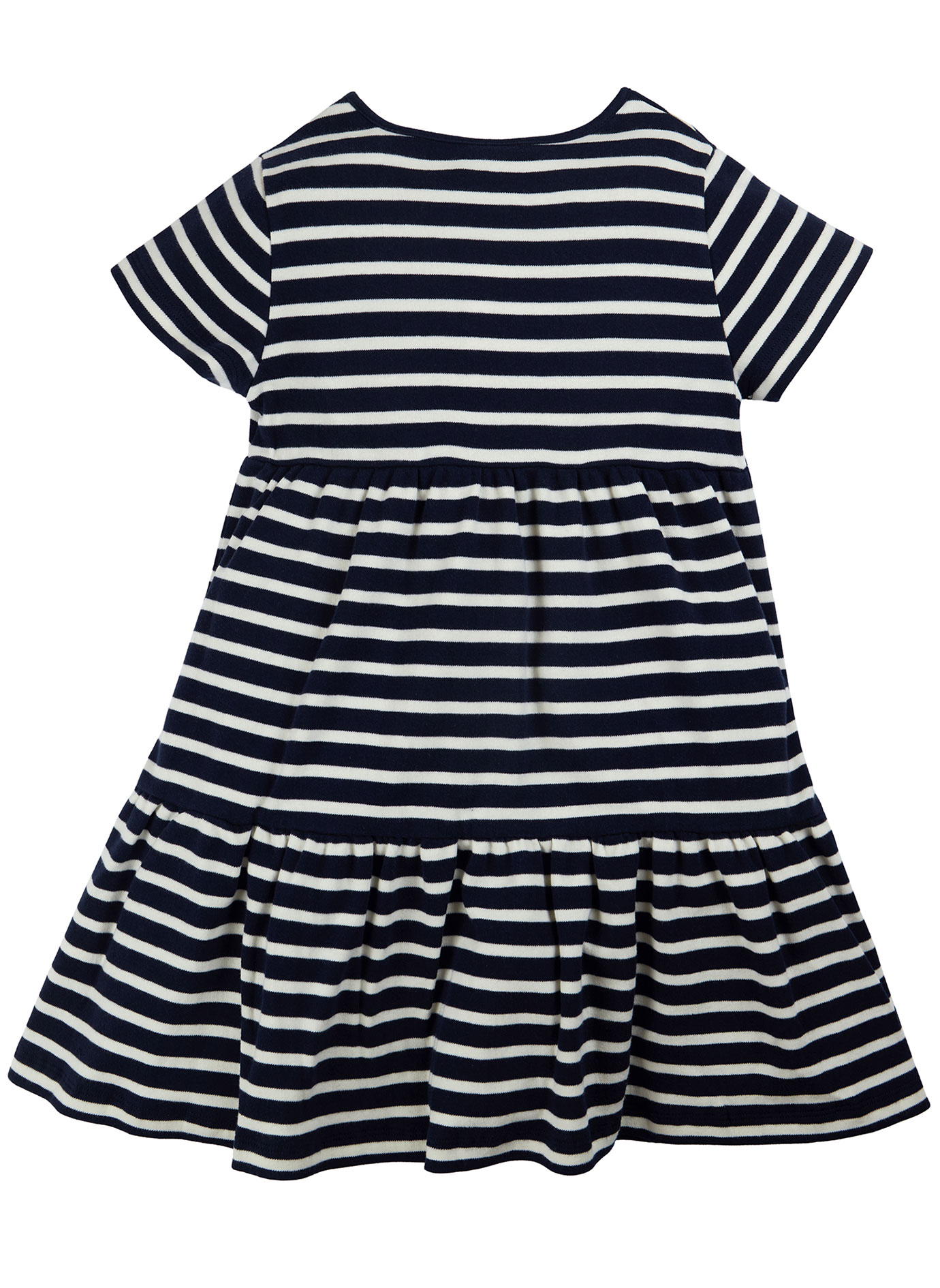 Kurzarmkleid ROSA - DRAGONFLY gestreift in navy