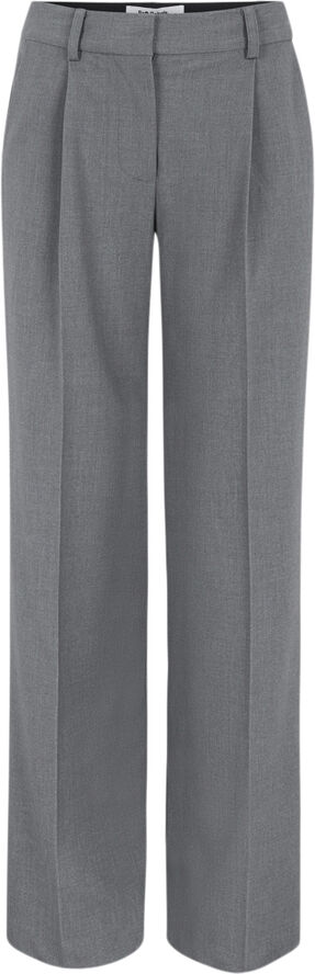 Soft Rebels SRVilja midwaist loose pant Medium grey melange