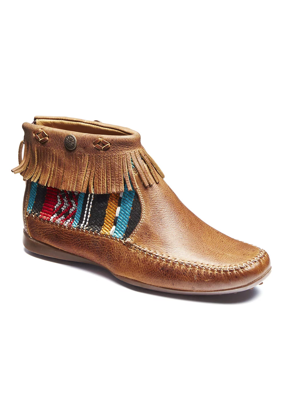 MEX KILTIE CUIR MARRON TISSU MEX