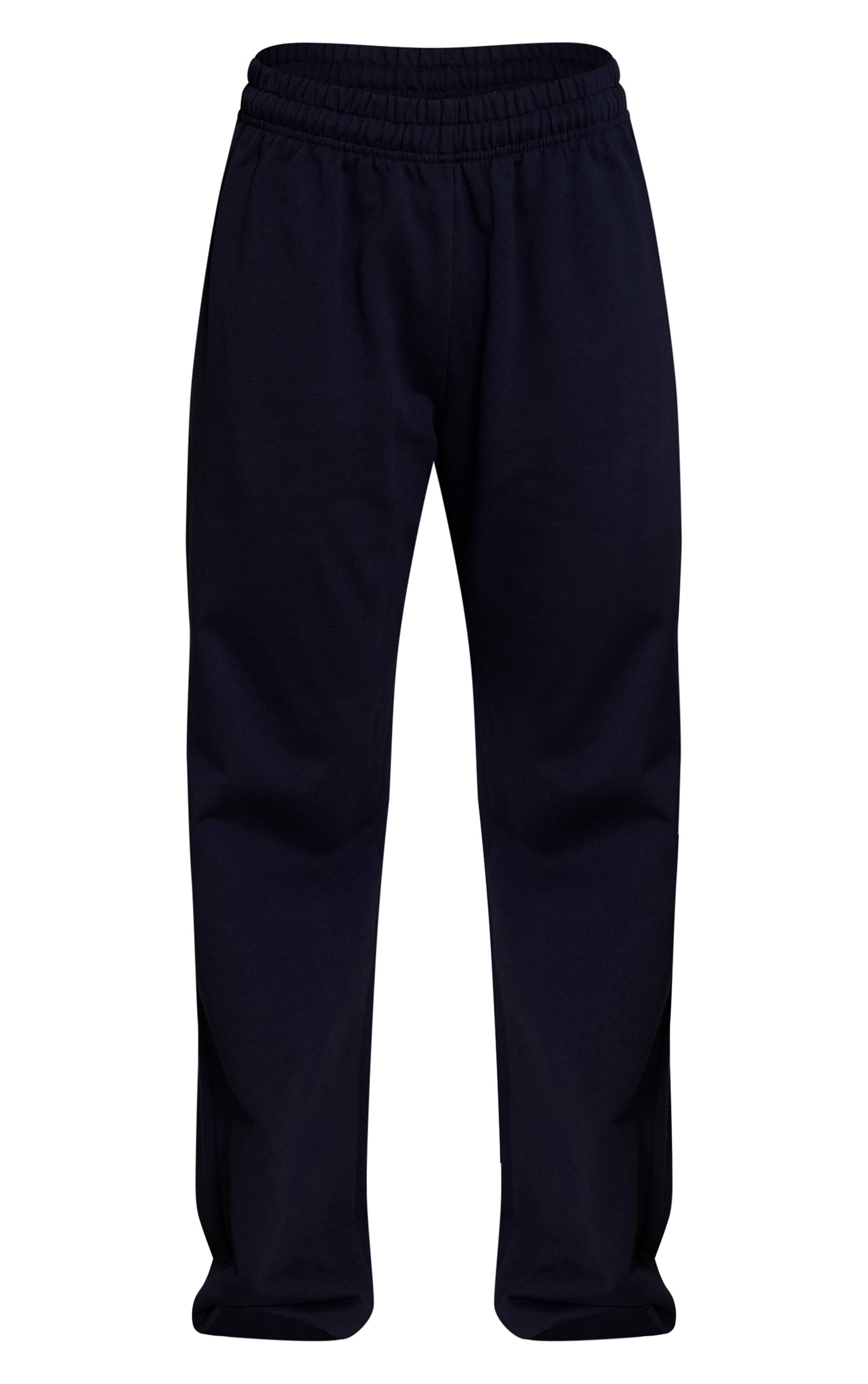 Bleu Marine Jogging À Revers En Molleton De Coton Épais 440 G/m²