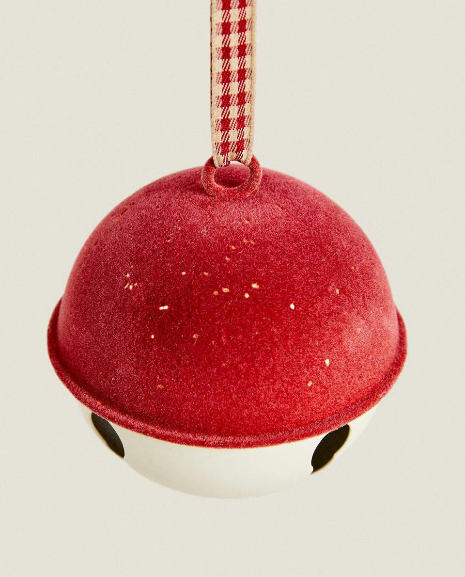 DECORAÇÃO DE NATAL COM SINO DE TRENÓ