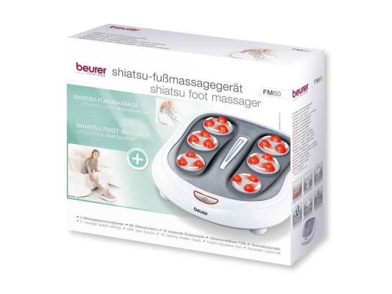 Beurer Fuss-Massagegerät Shiatsu FM60 Shiatsu-Massage für Ihre Füsse