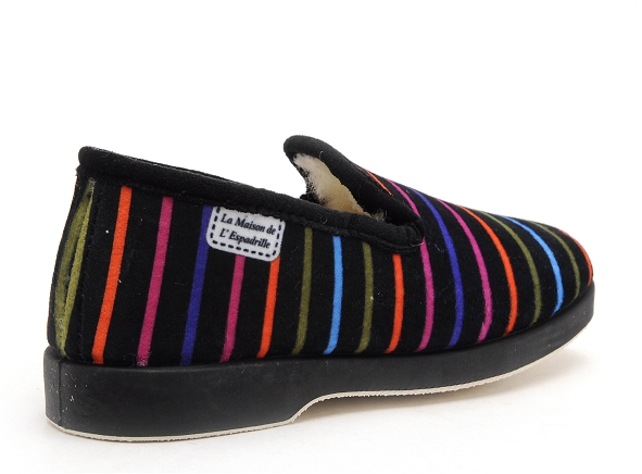La maison de l espadrille chaussons femme 7678f 5 noir