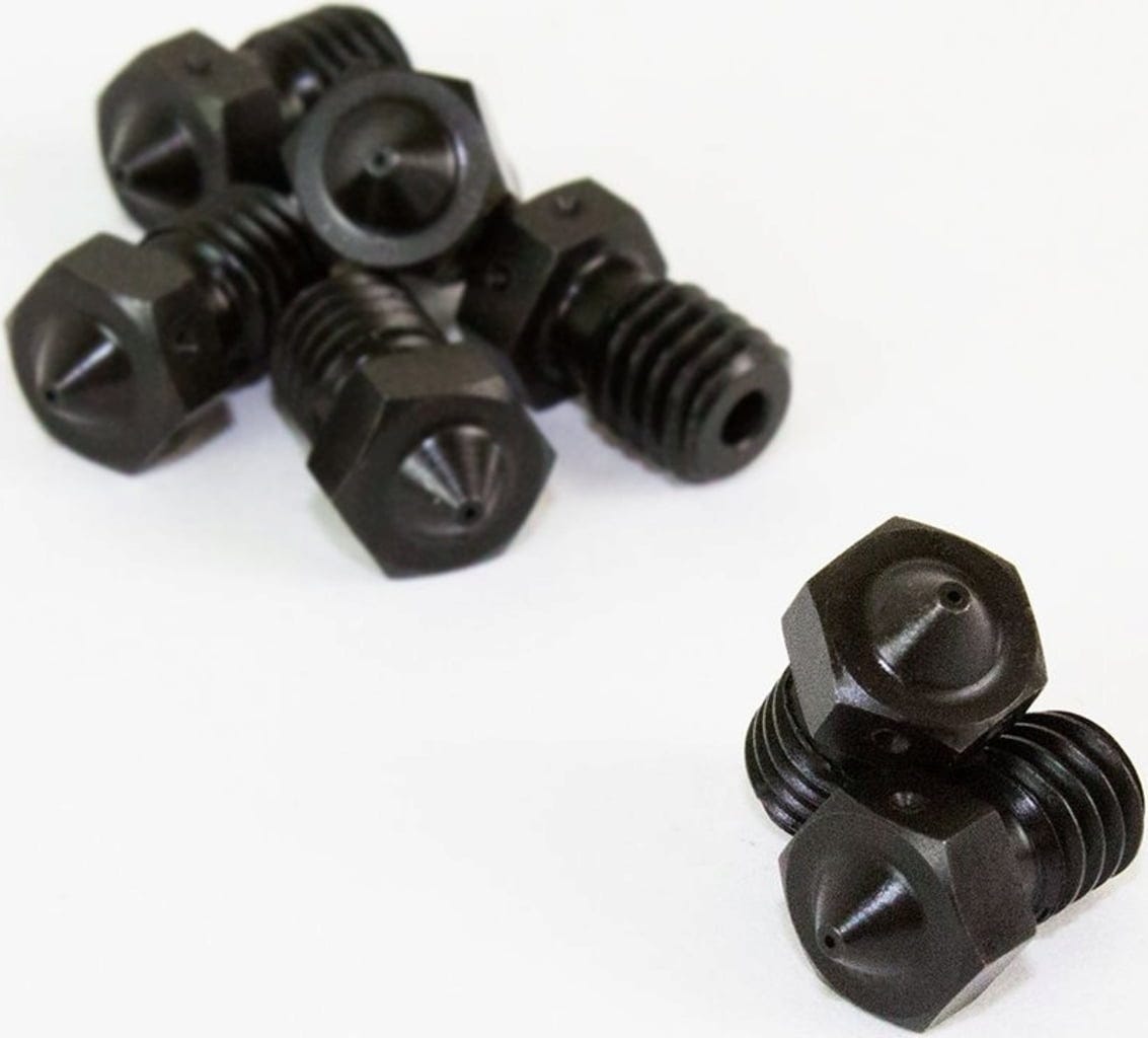 E3D  V6 Hardened Steel Düse - 1,75 mm, 0,40 mm    Gehärtete abriebfeste Düsen für eine langlebige Nutzung mit 1,75 mm Filament