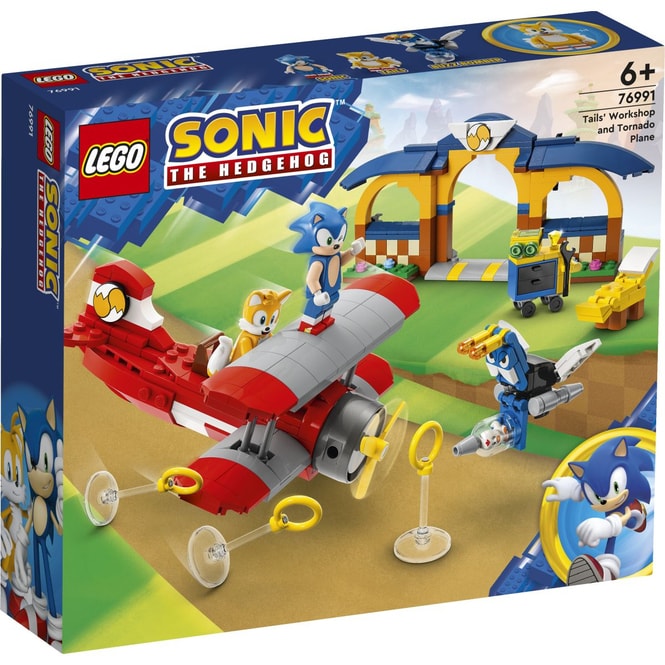 LEGO® Sonic the Hedgehog™ 76991 - Tails‘ Tornadoflieger mit Werkstatt