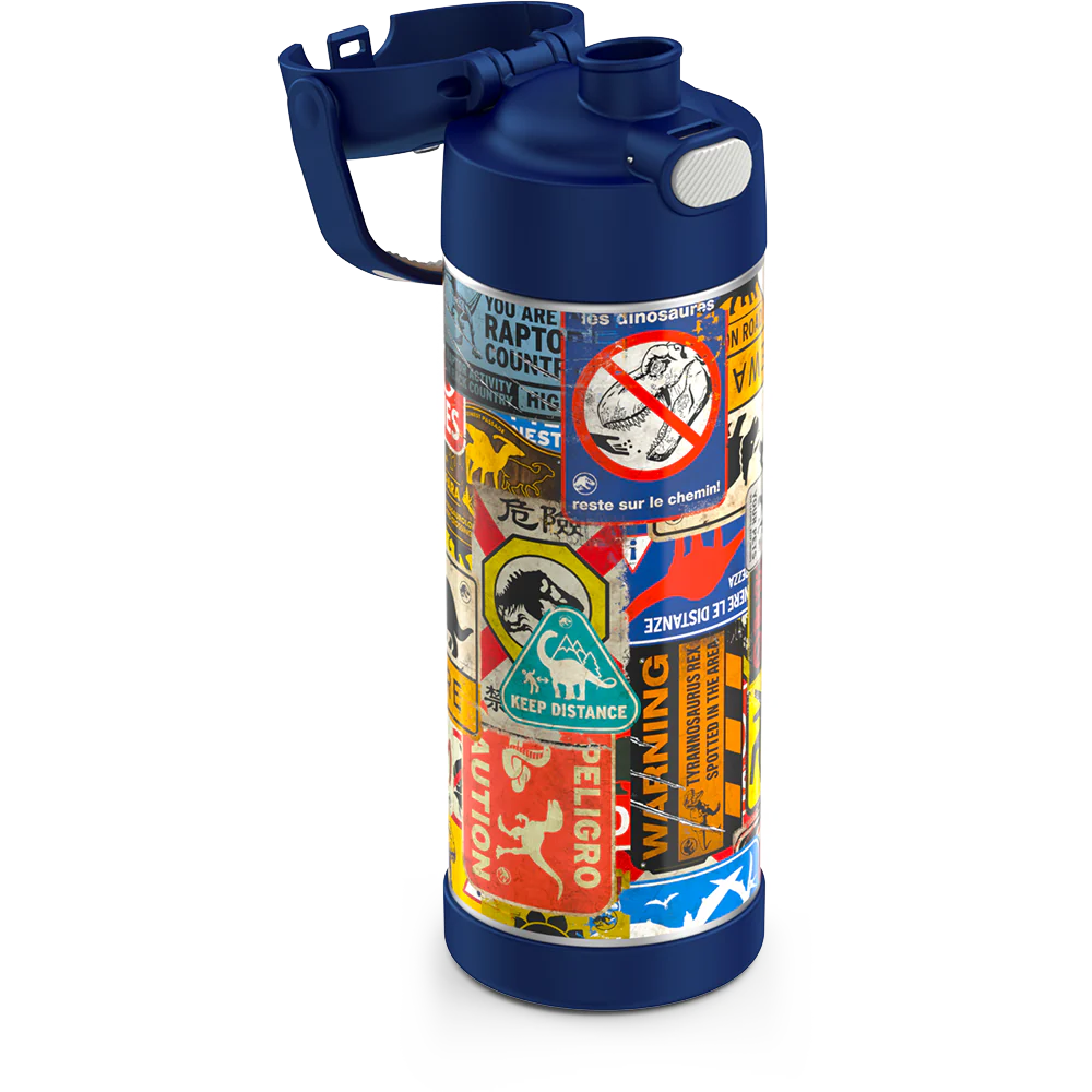16oz FUNTAINER® WATER BOTTLE JURASSIC WORLD