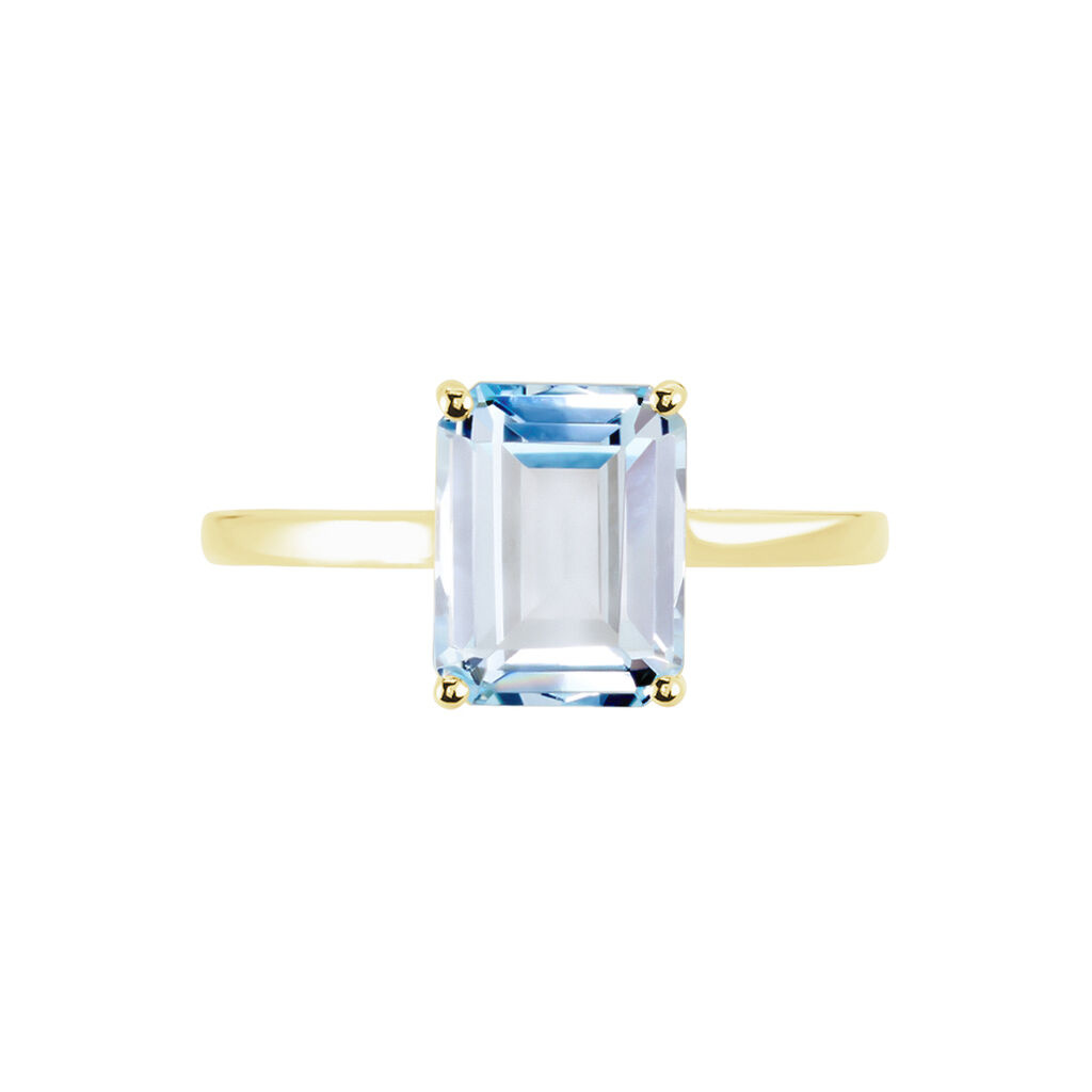 Bague Or Jaune Faraj Topaze