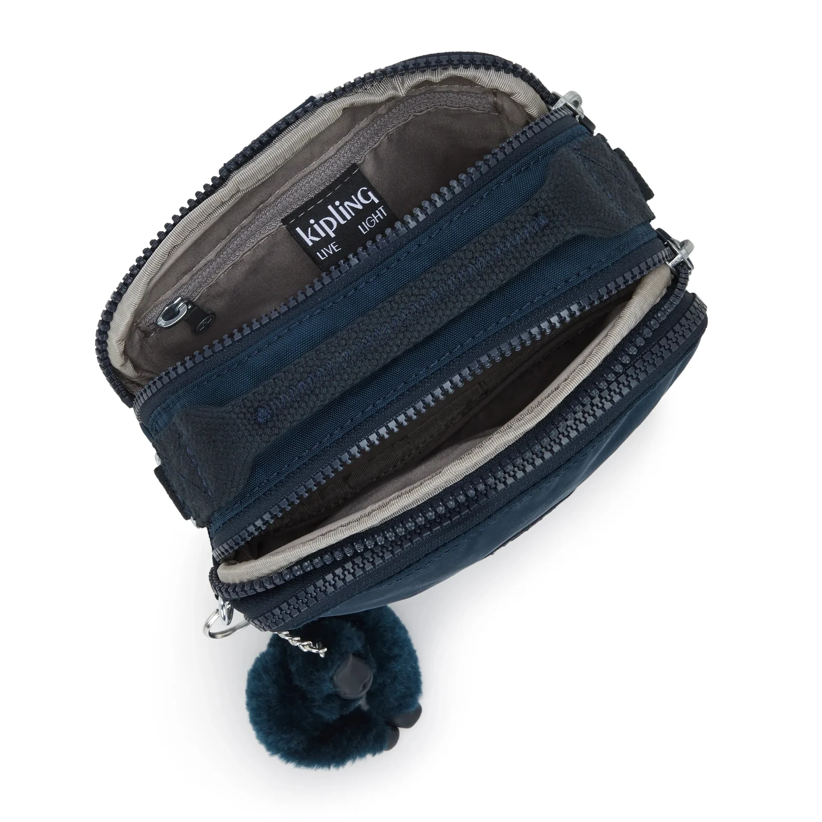 Kipling Cahir Schouder/ Rugzak Blue Bleu 2