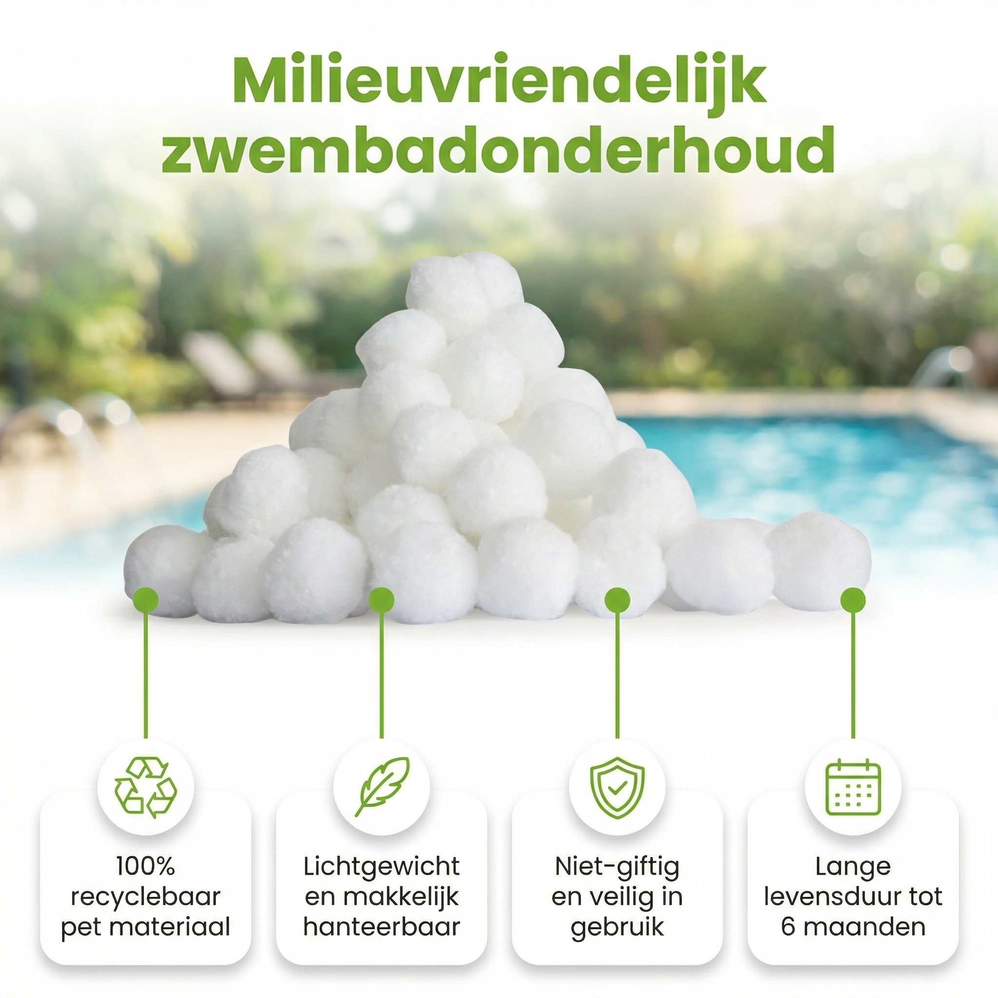 Bestway Flowclear polysphere filterbollen