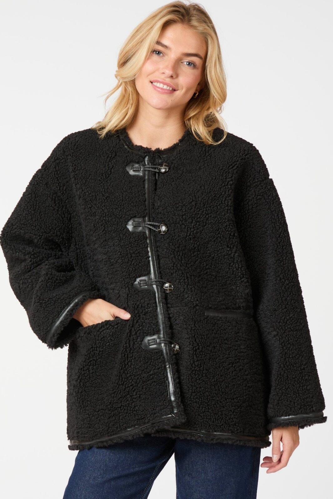 Neo Noir Fanny Teddy Jacket 162042