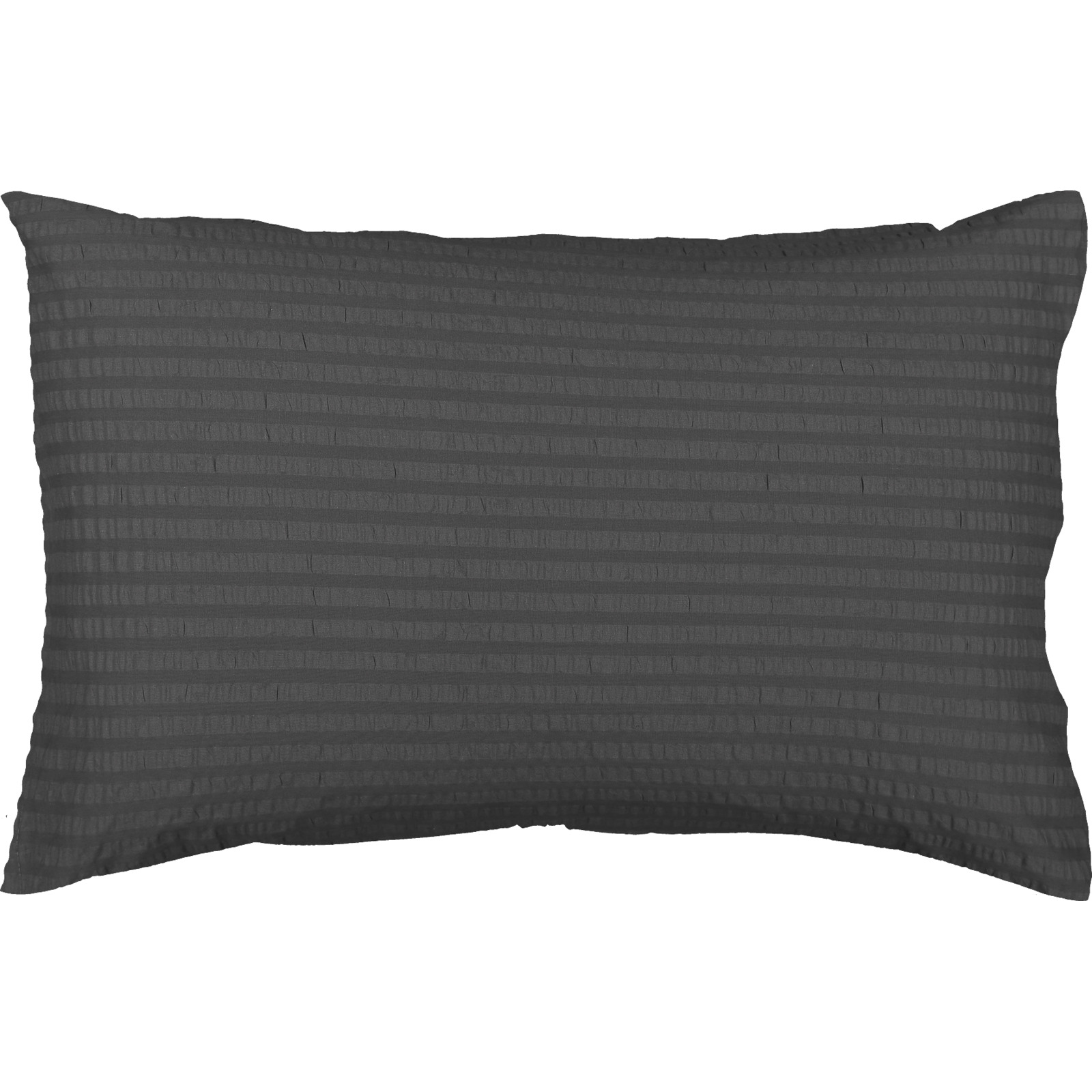 Bettwäsche Seersucker Renforcé 200x210 Duvetbezug Franz, anthrazit
