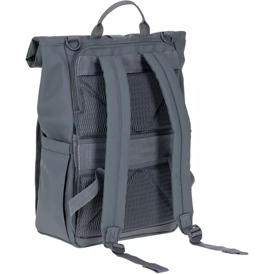 LÄSSIG Wickelrucksack Rolltop Up Backpack anthracite