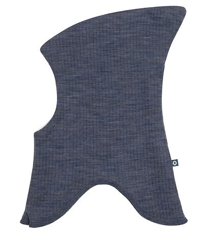 Smallstuff Schlupfmütze - Wolle - 2-lagig - Denim Melange