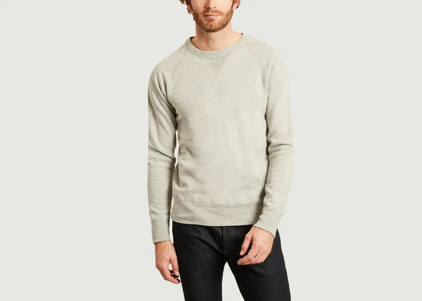 Sweatshirt raglan W/V Velva Sheen