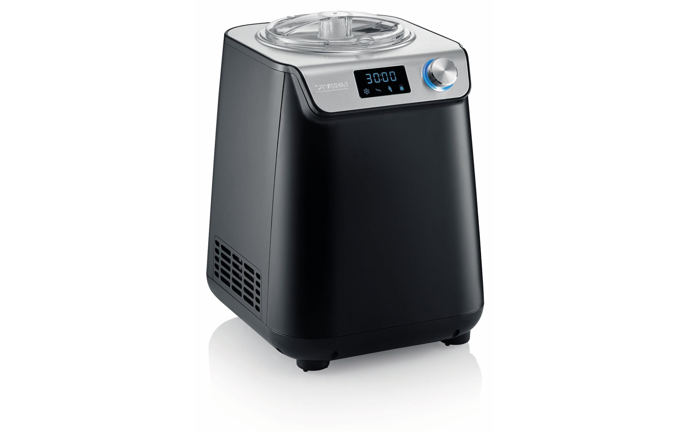 Severin Eismaschine »EZ 7407 1.2 l, Schwarz/Silber« 135 W
