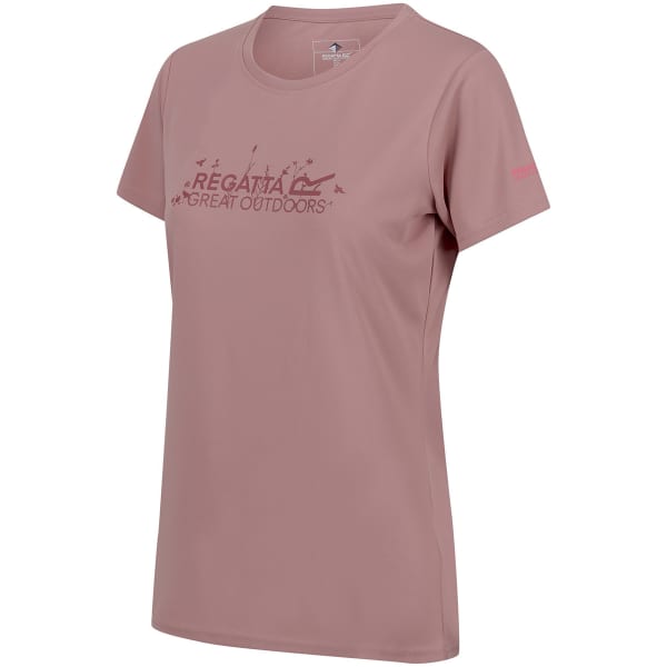 T-shirt randonnée REGATTA W FINGAL VII DUSKY ROSE