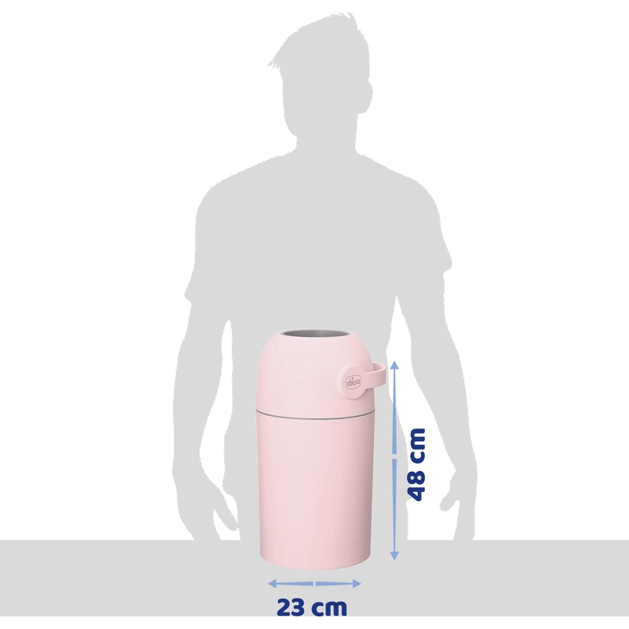 chicco Windeleimer Odour Off pink